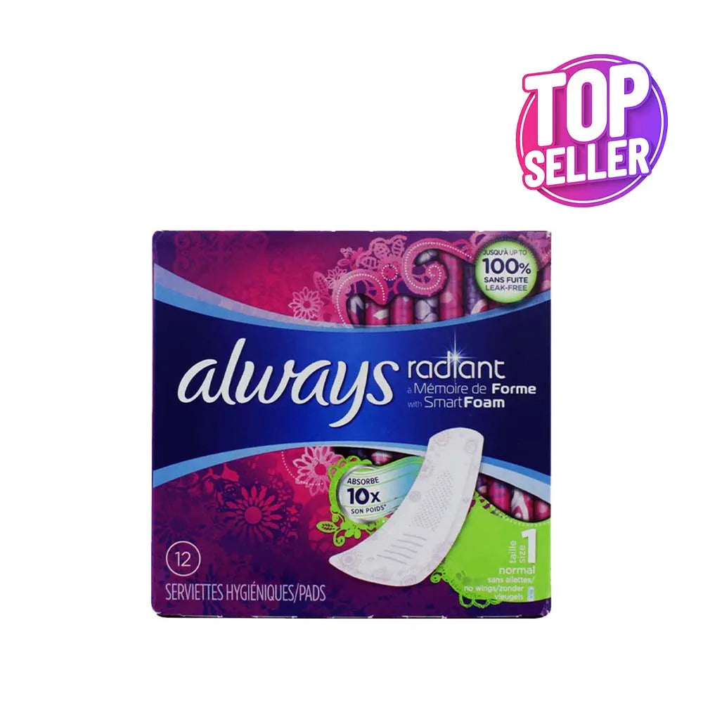 Always Radiant 10S Normal (Pack of 6)
