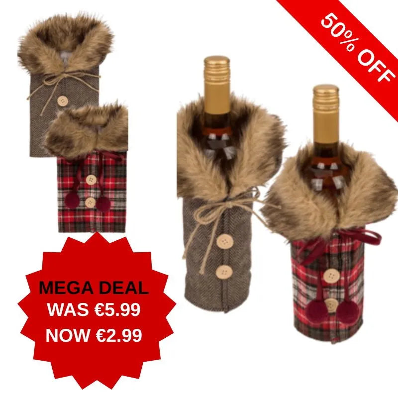 160050 Bottle Coat Fur Collar*** Special 25 (Pack of 12)