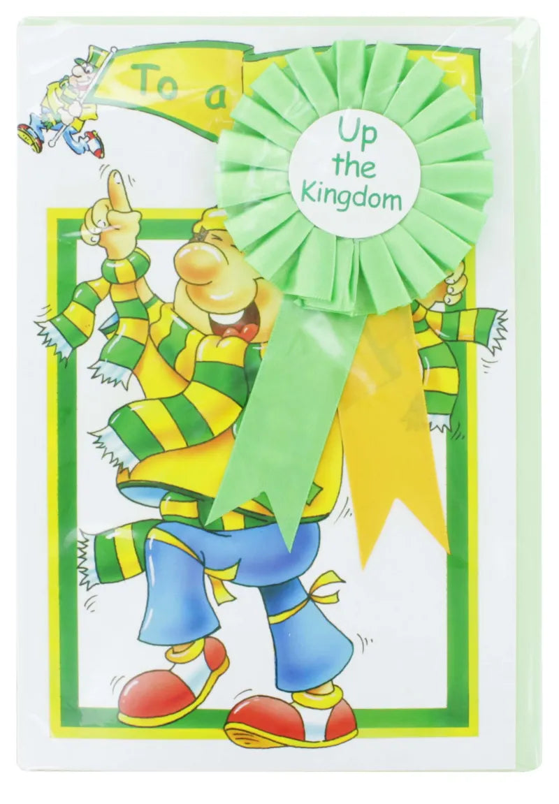 Greeting Card With Rosette Kerry (Pack of 6)