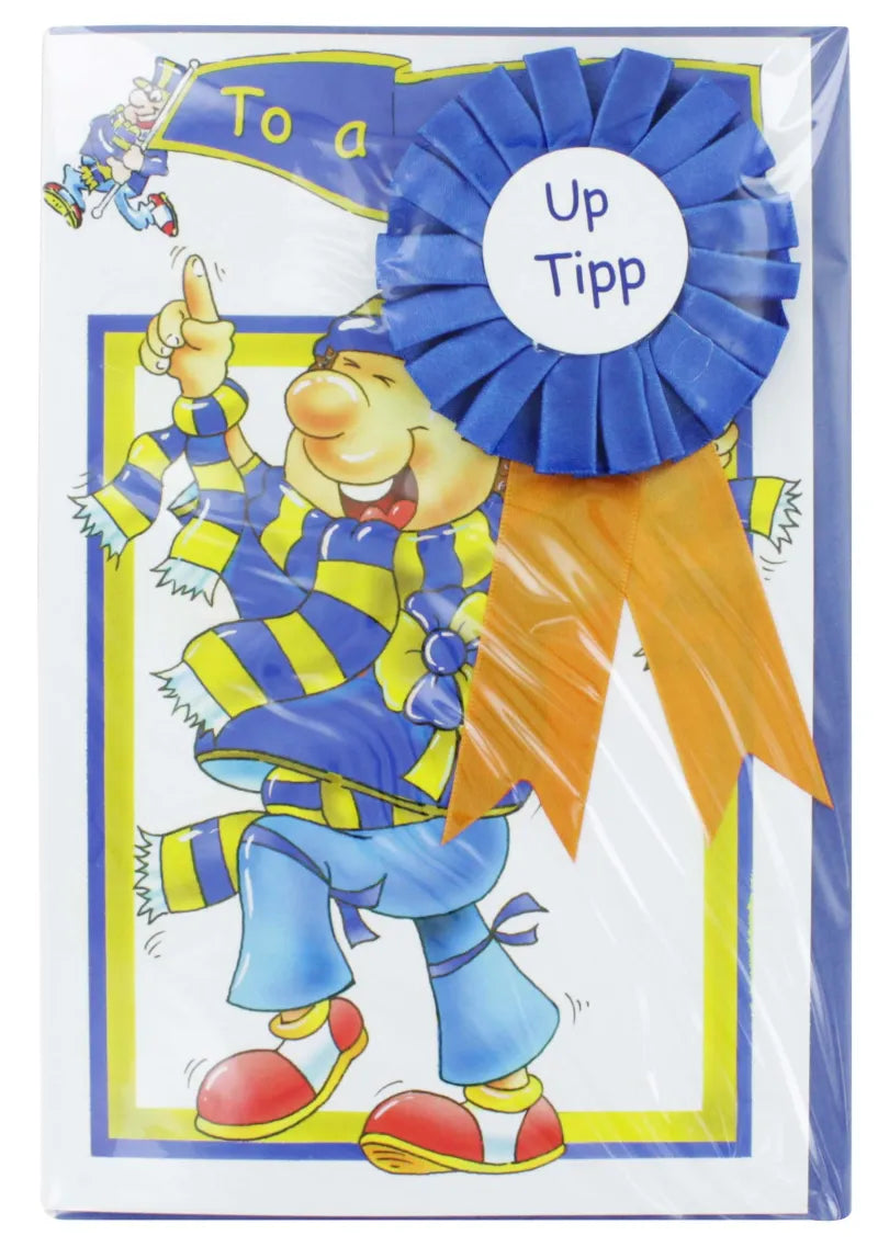 Greeting Card With Rosette Tipperary (Pack of 6)