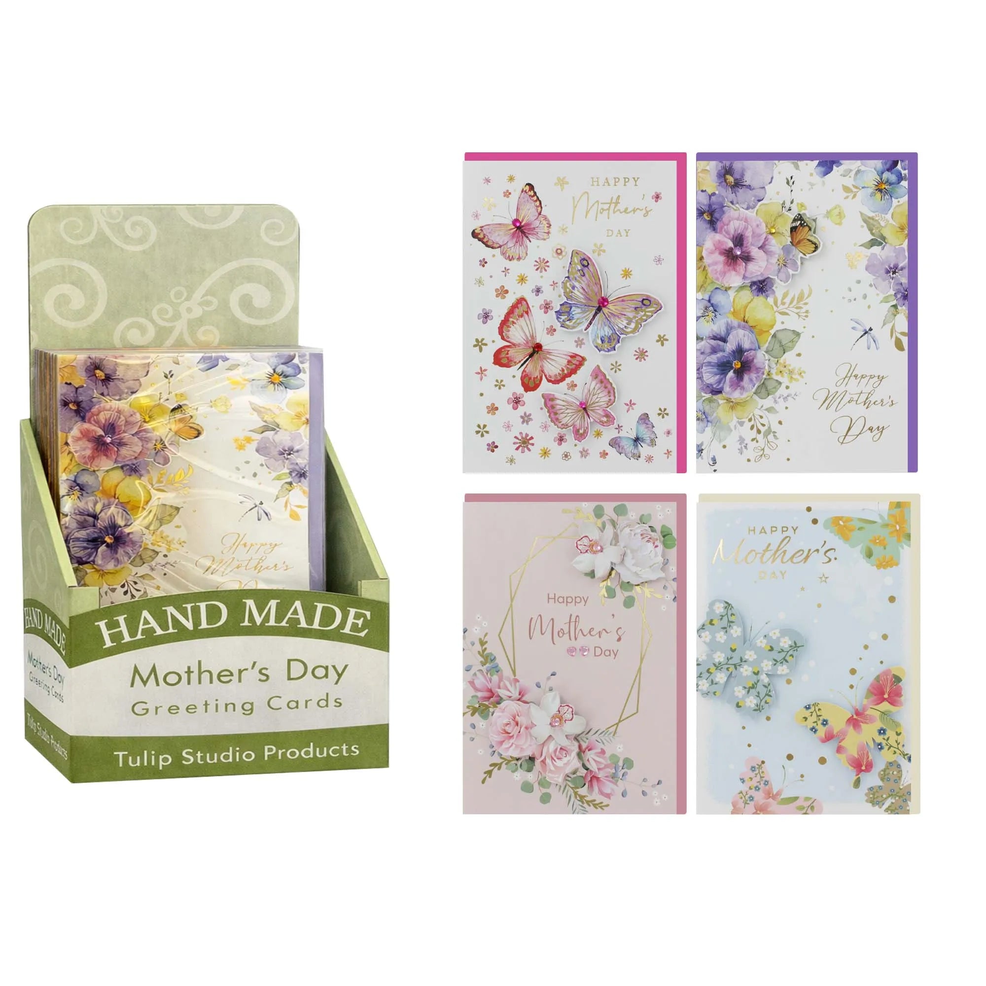 Mothers Day Cards Display X 24 (Pack of 24)
