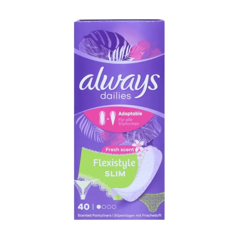 Always Dailies Flexistyle 40S Slim (Pack of 6)