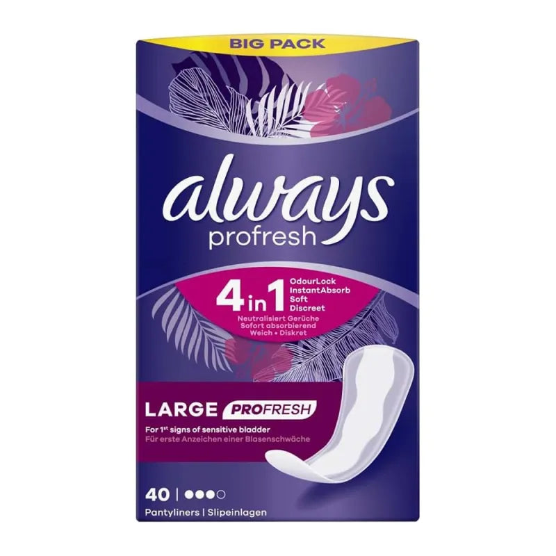 Always Profresh 4In1 40S Large (Pack of 6)
