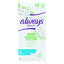 Always 32 Daily Liners Lge Organic (Pack of 6)