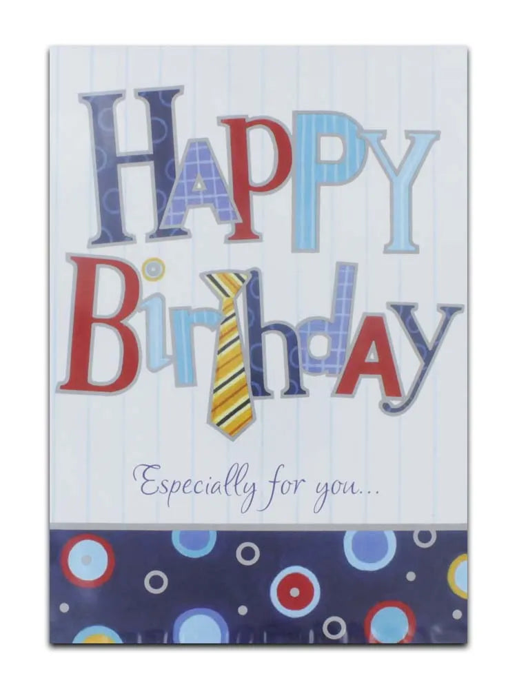 Cards Open Male (No.13) Birthday (Pack of 12)