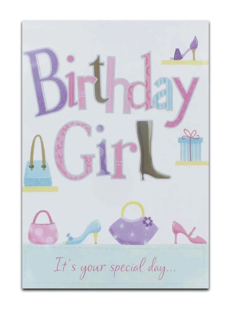 Cards Open Female (No.21) Birthday (Pack of 12)