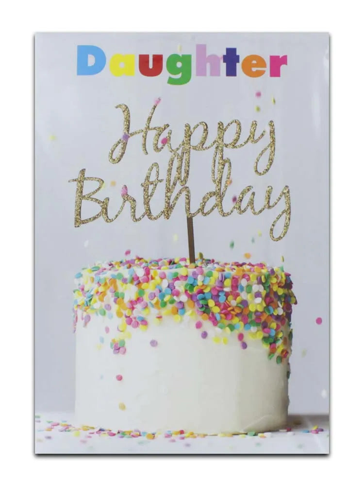 Cards Daughter (No.37) Birthday (Pack of 12)