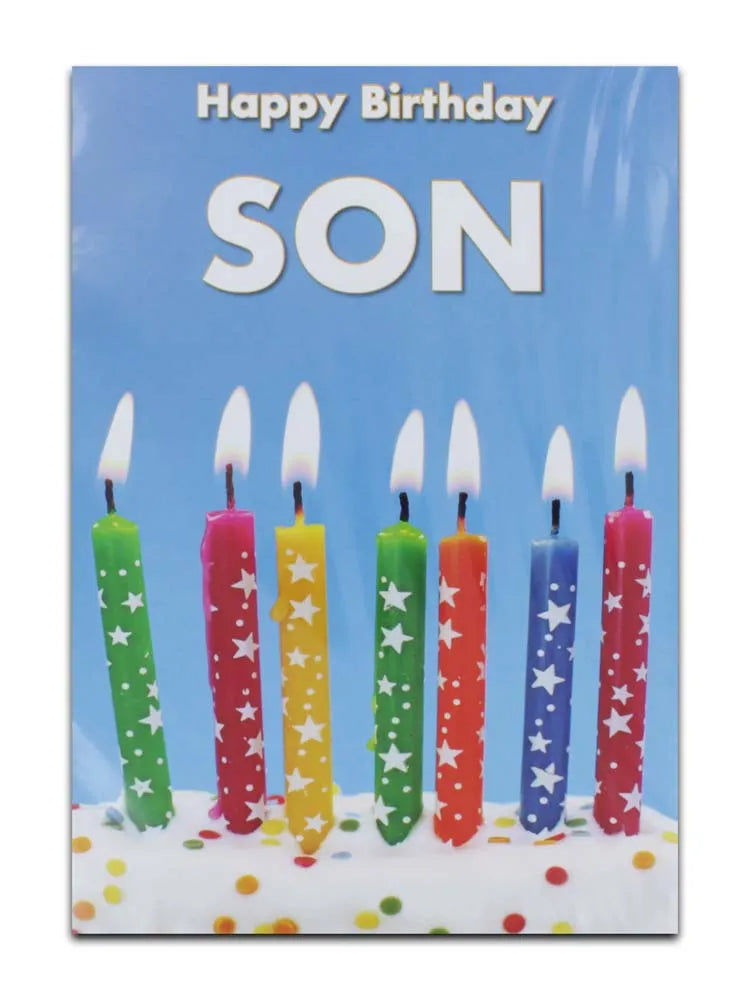 Cards Son (No.39) Birthday (Pack of 12)
