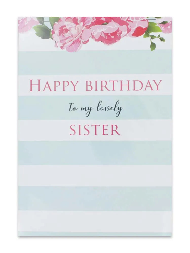 Cards Sister (No.41) Birthday (Pack of 12)