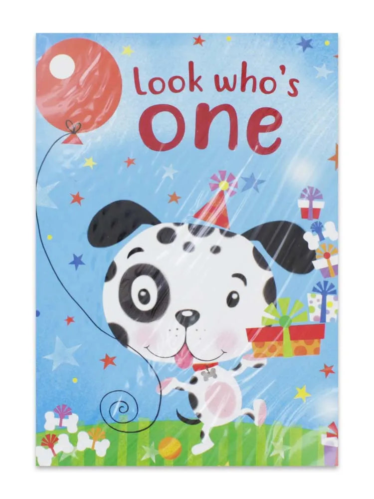 Boy Age 1 Birthday Card (Pack of 12)
