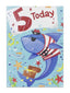 Boy Age 5 Birthday Card (Pack of 12)