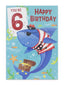 Boy Age 6 Birthday Card (Pack of 12)