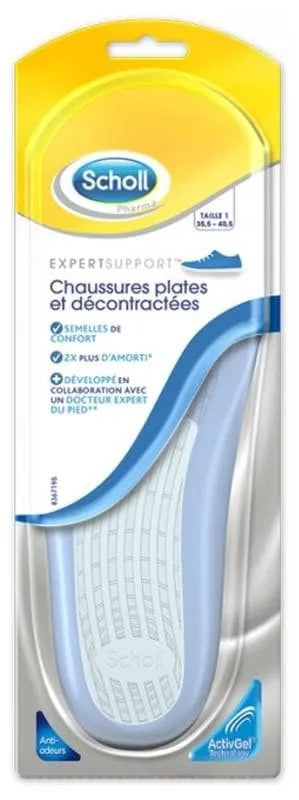 Scholl Casual Shoe Insoles (Pack of 3)