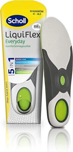 Scholl Liquid Flex Insoles Lge (Pack of 4)