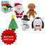 446126 14Cm Cuddly Xmas Disp X12 ***Special 25 (Pack of 12)