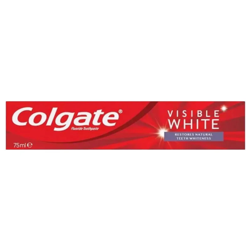 Colgate Visible White Toothpaste 75ML (Pack of 12)