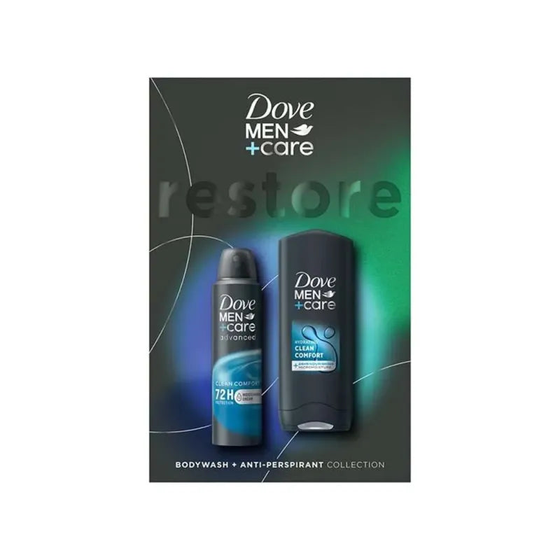 Dove Men + Care 2Pce Set Clean Comfort (Pack of 6)