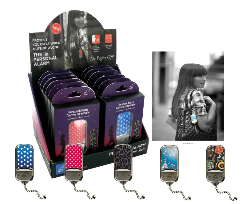 Ila Dusk Personal Alarm (Pack of 3)
