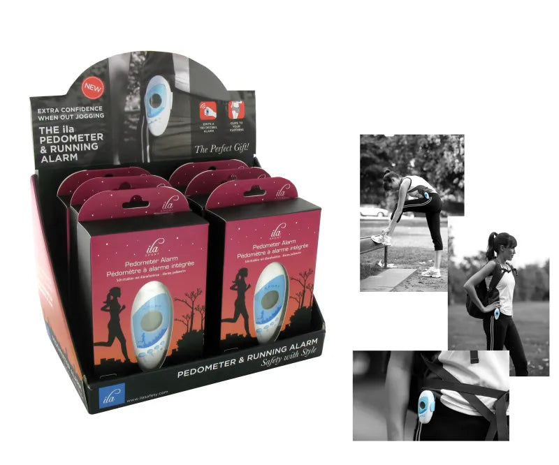 Ila Sport Pedometer Alarm (Pack of 3)