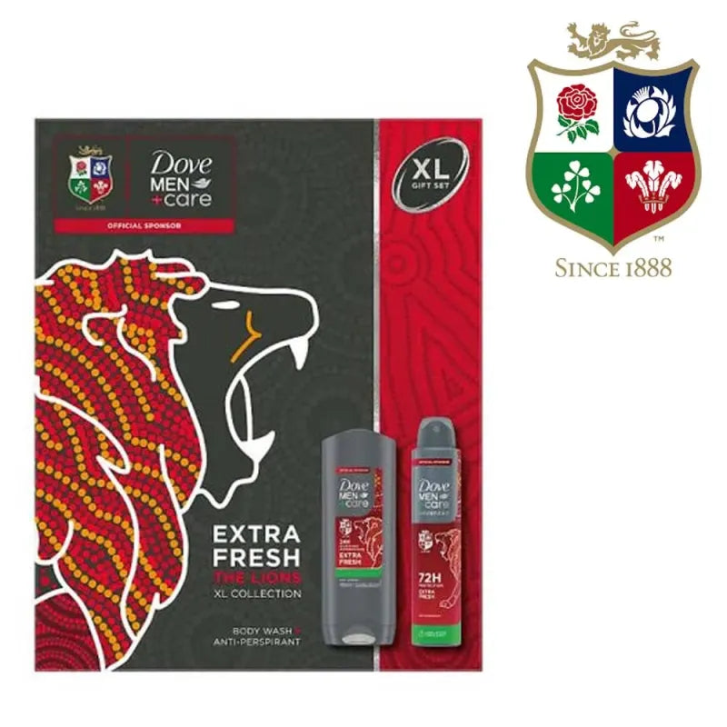 Dove Men+Care Lions Rugby Set 2Pce (Pack of 6)