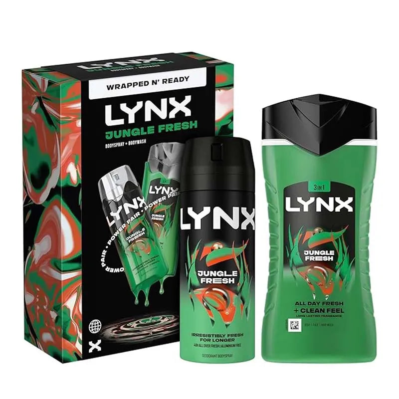 Lynx Jungle Fresh Duo Set X 6 (Pack of 6)