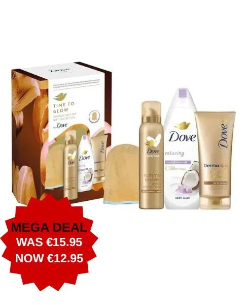 Dove Time To Glow 4Pce Tanning Set***Special 25 (Pack of 12)