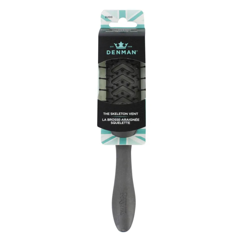 Denman D200 Hyflex Vent Brush Pewter (Pack of 6)