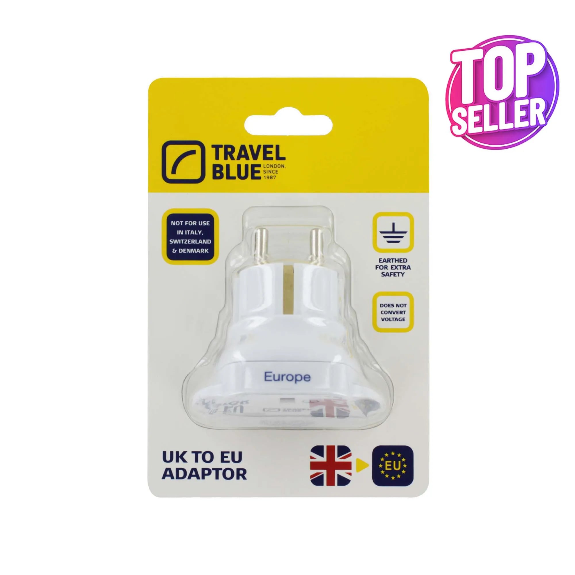 Travel Blue European Adaptor 170 (Pack of 6)