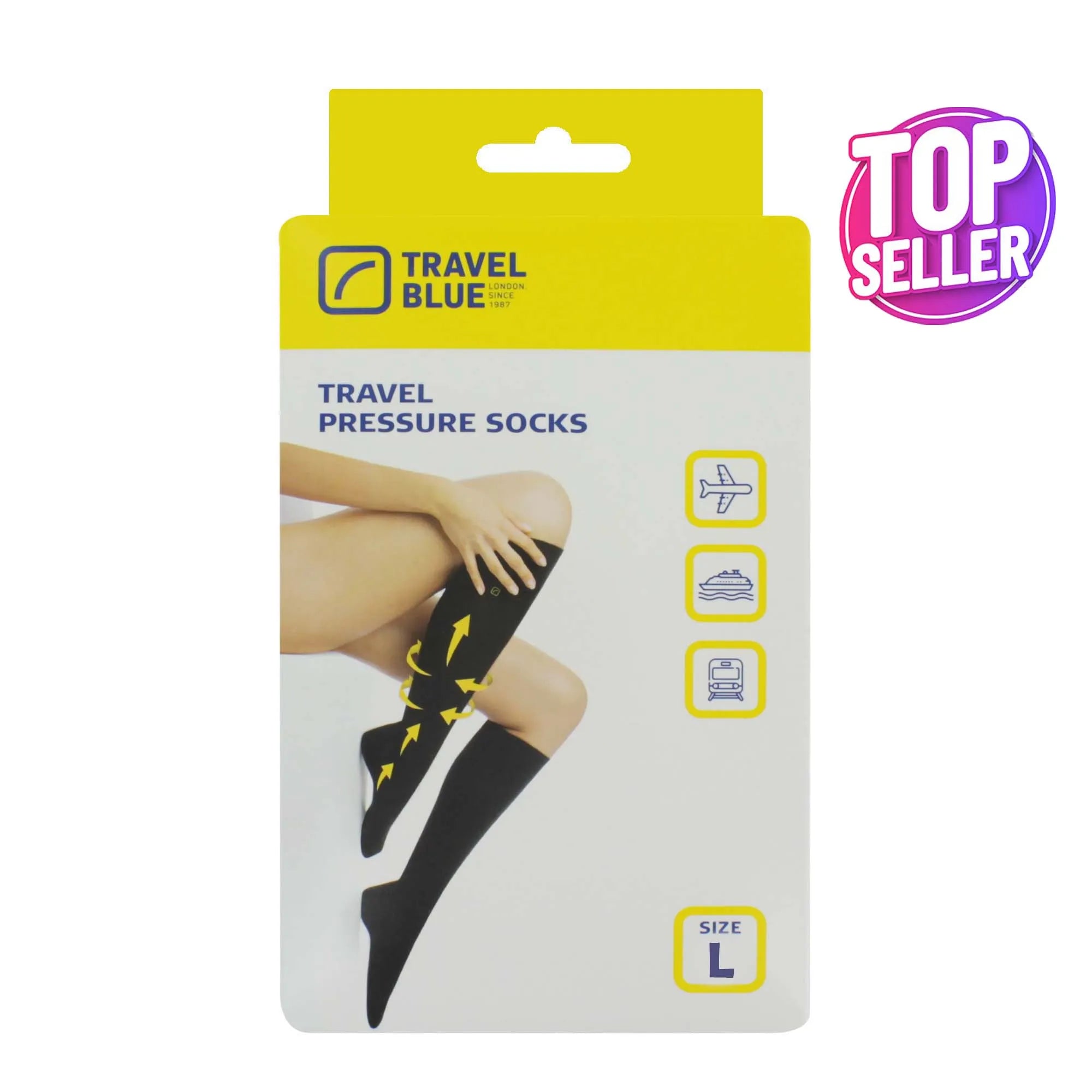 Travel Blue Travel Socks L 790 (Pack of 3)