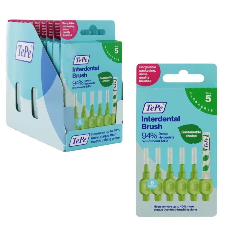 Tepe Idb 6 Pack Green Carton Pack X 10 (Pack of 10)