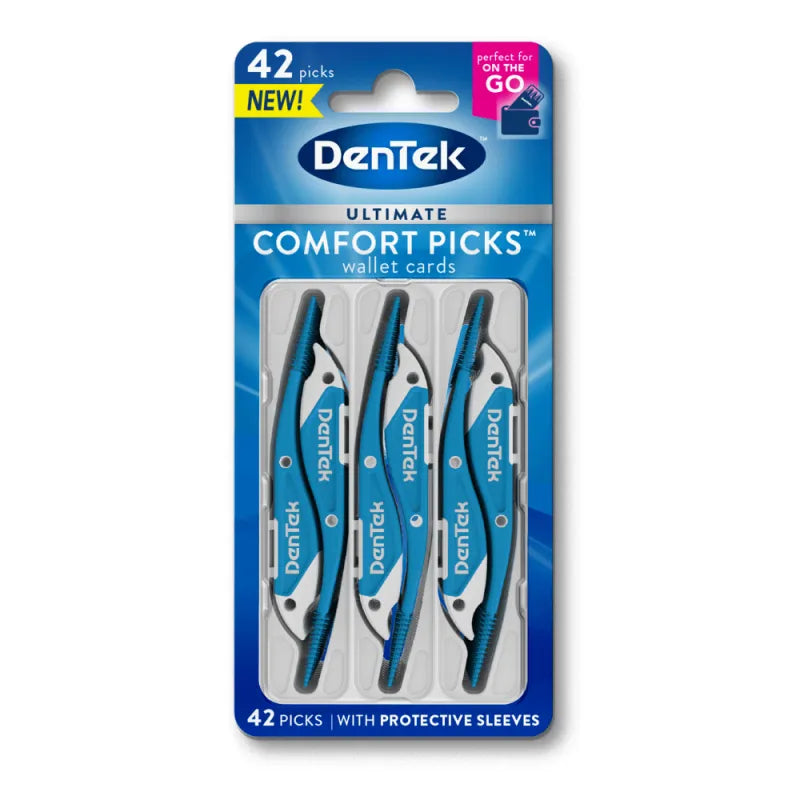 Dentek 42S Comfort Picks (Pack of 6)