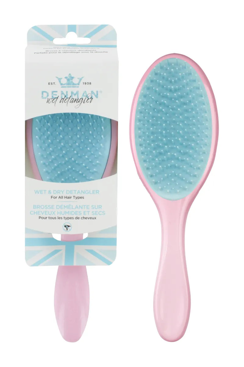 Denman D95 Pink Crush Wet & Dry Detangler (Pack of 6)