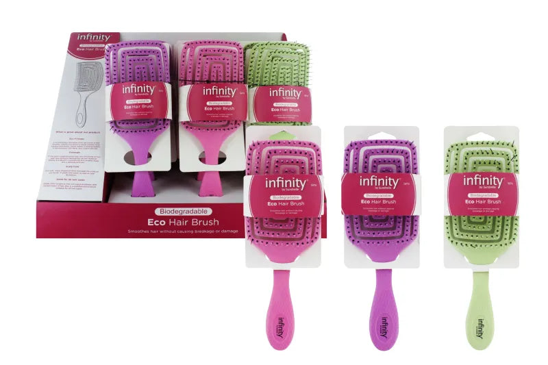 Biodegradable Hairbrush Display X12
