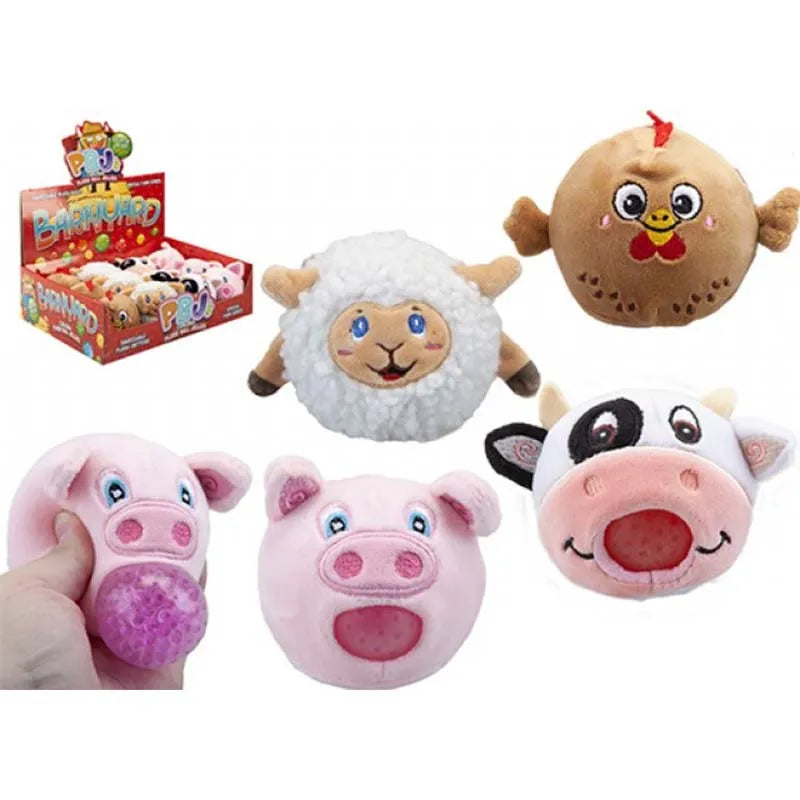 453426 Squishy Farm Cuddlies Disp X12 (Pack of 12)