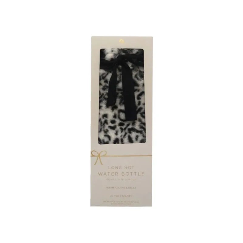 So Long Leopard Fur Long Hot Water Bottle Short Boxed***Special (Pack of 3)