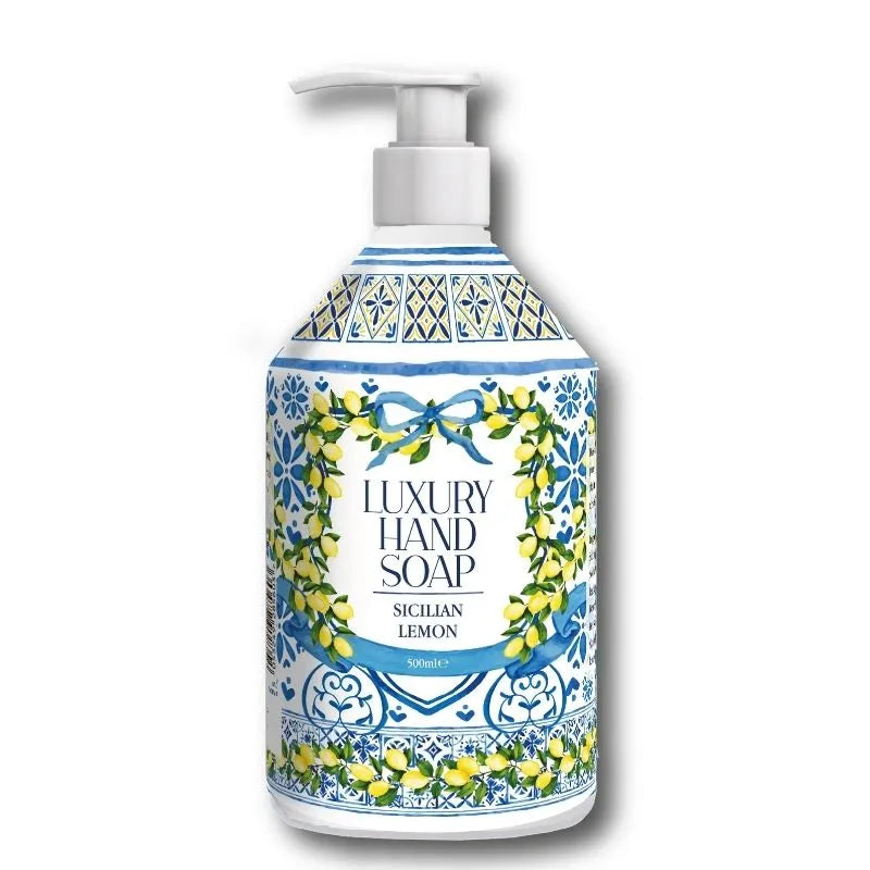 Luxury Hand Soap Sicilian Lemon 500ml – hand wash