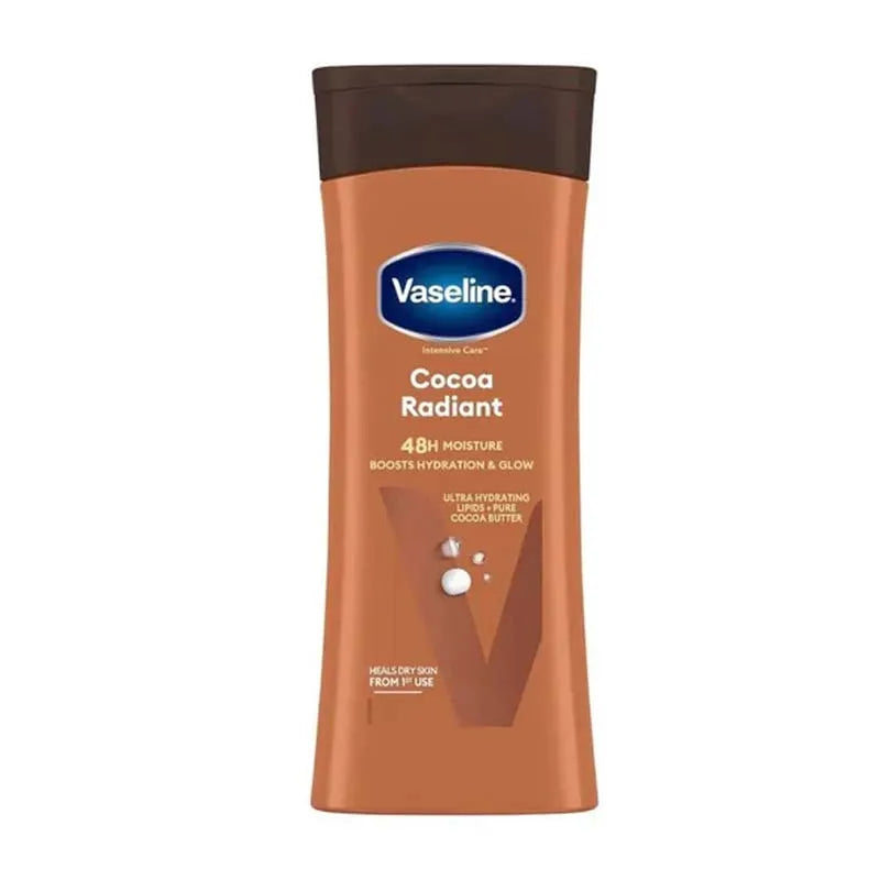 Vaseline Cocoa Radiant 200ML (Pack of 6)