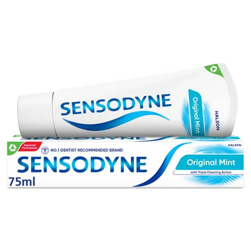 Sensodyne Original Mint T/Paste 75ML (Pack of 12)