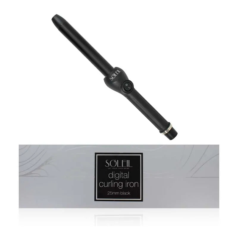 Soleil Digital Curling Hair Iron 25Mm Black L30Cd25Eu-B1