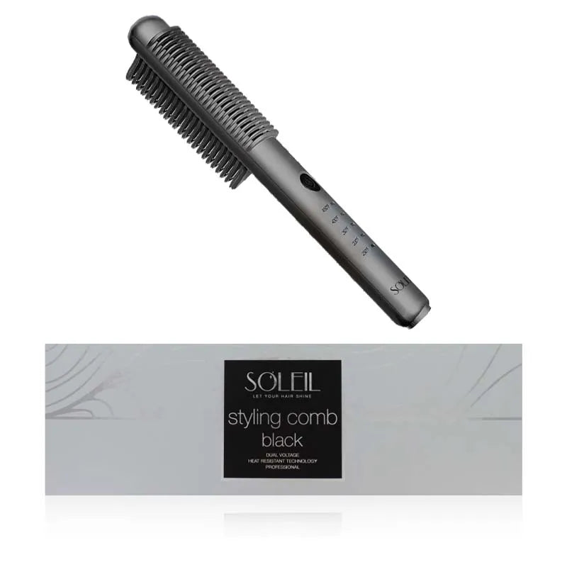 Soleil Styling Comb Black L40Hbseu-B1