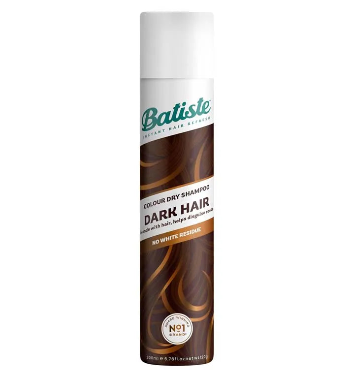 Batiste Dry Shampoo Dark Brown 200ML (Pack of 6)