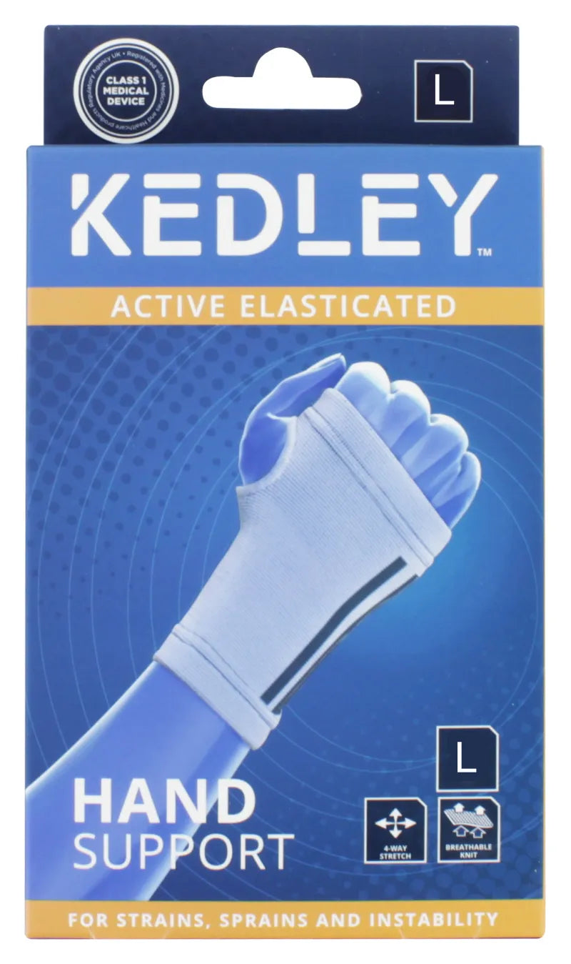 Kedley Elasticed Hand/Palm Support Large Ked012