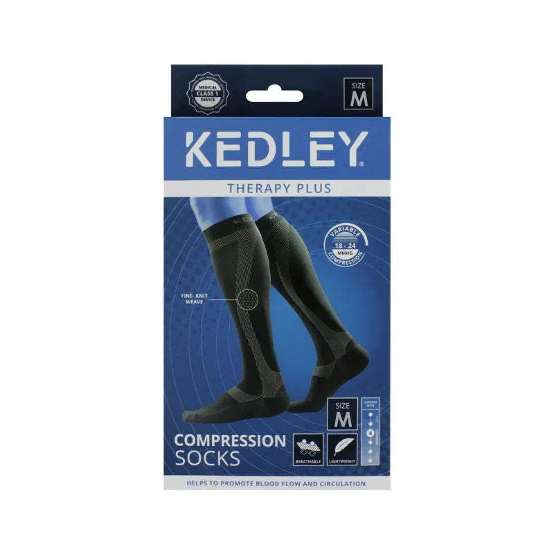 Kedley Compression Socks Medium Ked081 (Pack of 3)