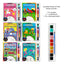 Little Artists Poster & Paint Book Set (Pack of 12)