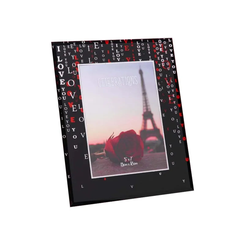 Tl102 Love 5X7 Glass Photo Frame (Pack of 3)