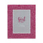 Sp1924Fs7 Girl Talk Glass Photo Frame 5X7 (Pack of 3)