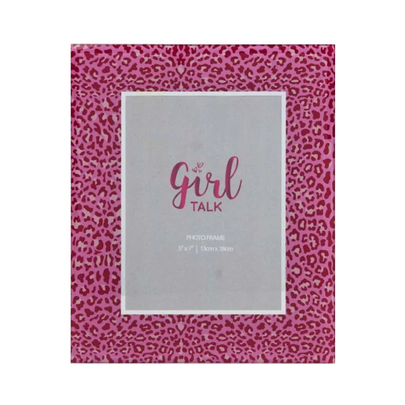 Sp1924Fs7 Girl Talk Glass Photo Frame 5X7 (Pack of 3)
