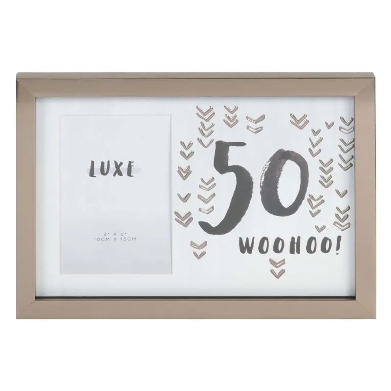 Hp11750 50 Year Photo Frame (Pack of 3)