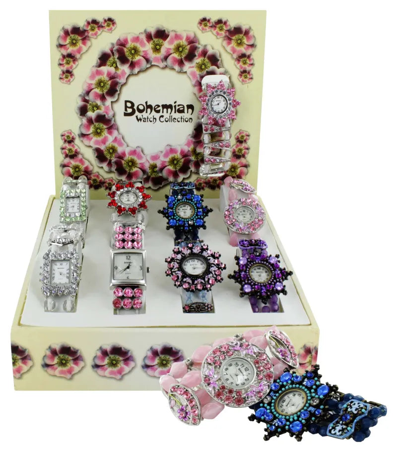Bohemian Style Fashion Watch X 24 (Pack of 24)