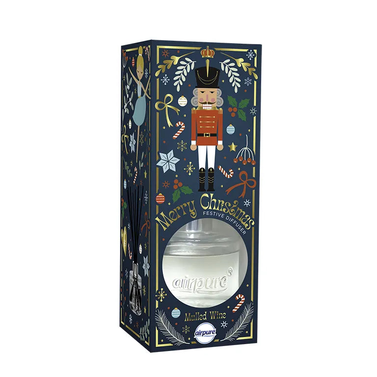 Airpure Xmas Nutcracker Reed Diffuser 100ML (Pack of 6)